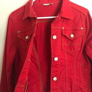 CABI Red Denin Jacket